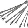 ATD Tools 9 Pc. SAE Ratcheting Flexible Head Extra Long Wrench Set ATD-6509 — Full View ATD Tools 9 Pc. SAE Ratcheting Flexible Head Extra Long Wrench Set ATD-6509 — metric fastener access tight spaces