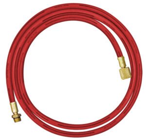 96" Red A/C Charging Hose