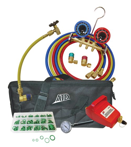 ATD Tools AC Service Bag Kit ATD-90 — automotive AC service tool organization