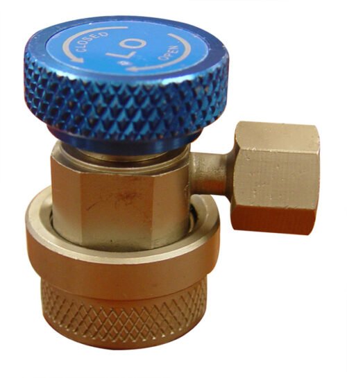 ATD Tools Female LO Side Manual Coupler (Blue) ATD-3652 — professional automotive repair service