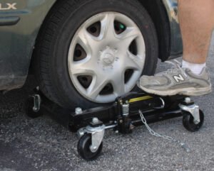 ATD Tools 1500 Lb. Hydraulic Vehicle Position Jack ATD-7465 — vehicle positioning shop mobility service