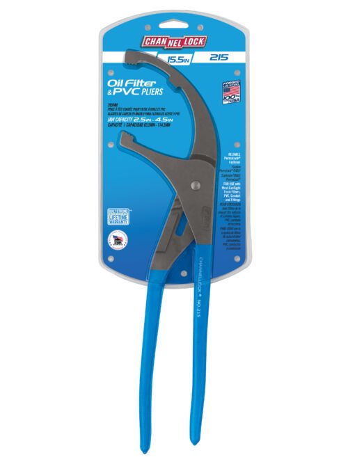 215_P Channellock 215 - 15.5-inch Oil Filter/PVC Pliers