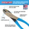 Channellock 447 - 8-inch High Leverage Curved Diagonal Cutting Pliers