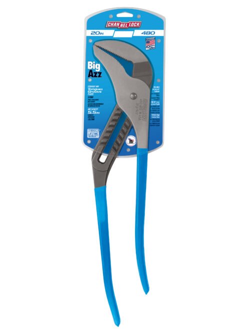 480_P Channellock 480 - 20-inch BigAzz® Straight Jaw Tongue & Groove Pliers
