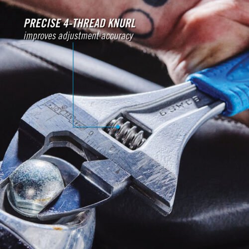 Channellock 6SWCB - 6-inch CODE BLUE® WideAzz® Slim Jaw Adjustable Wrench