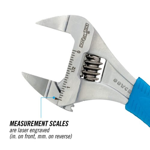 Channellock 6SWCB - 6-inch CODE BLUE® WideAzz® Slim Jaw Adjustable Wrench