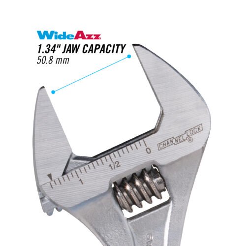Channellock 6WCB - 6-inch CODE BLUE® WideAzz® Adjustable Wrench