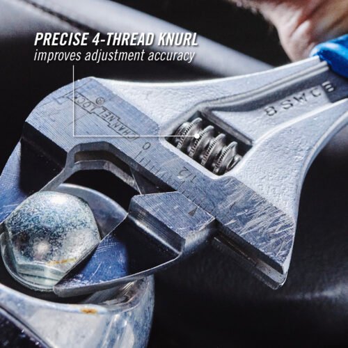 Channellock 8SWCB - 8-inch CODE BLUE® WideAzz® Slim Jaw Adjustable Wrench