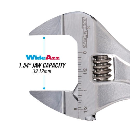 Channellock 8SWCB - 8-inch CODE BLUE® WideAzz® Slim Jaw Adjustable Wrench