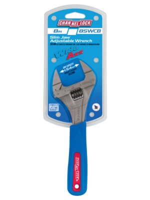 Channellock 8SWCB - 8-inch CODE BLUE® WideAzz® Slim Jaw Adjustable Wrench