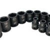 ATD-2301 - 13 Pc. 3/8" Drive 6 Point Metric Standard Impact Socket Set