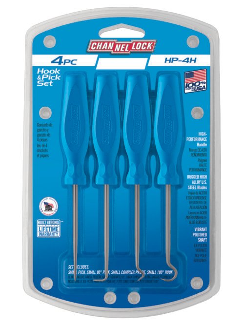 Channellock HP-4H - 4pc Precision Hook & Pick Set