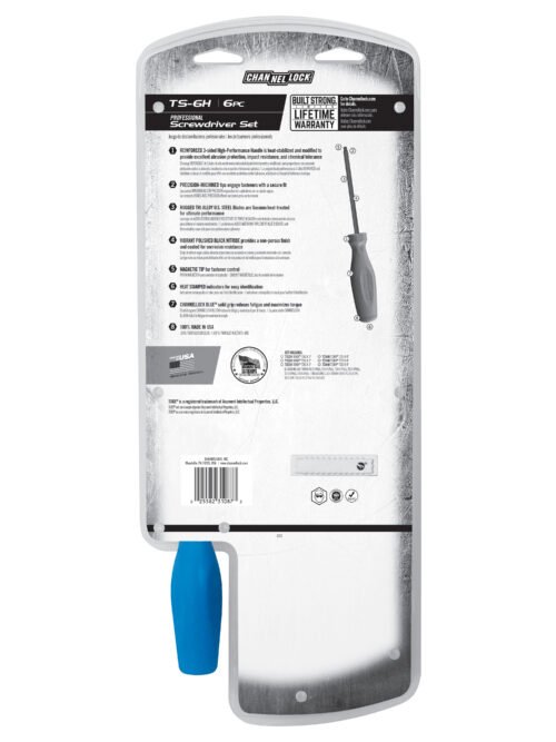 Channellock TS-6H - 6pc Standard TORX Screwdriver Set