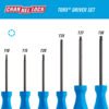 Channellock TS-6H - 6pc Standard TORX Screwdriver Set