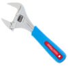 Channellock 10" Adj Wrench, WIDEAZZ®, Chrome, CODE BLUE® 10WCB — adjustable nut bolt fastener work
