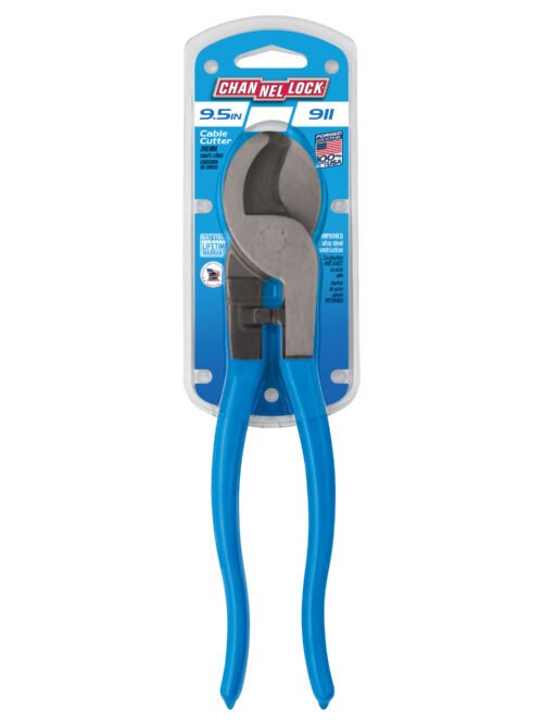 Channellock 9.5" Cable Cutter, 4/0 Alum, 2/0 Cop 911 — heavy-duty cable wire cutting service
