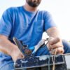 Channellock Crimping Pliers 909 — electrical terminal crimping wire cutting
