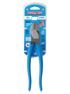Channellock 8" HL Diag Cutting Plier, Lap XLT™ 338 — cutting wire cable electrical work