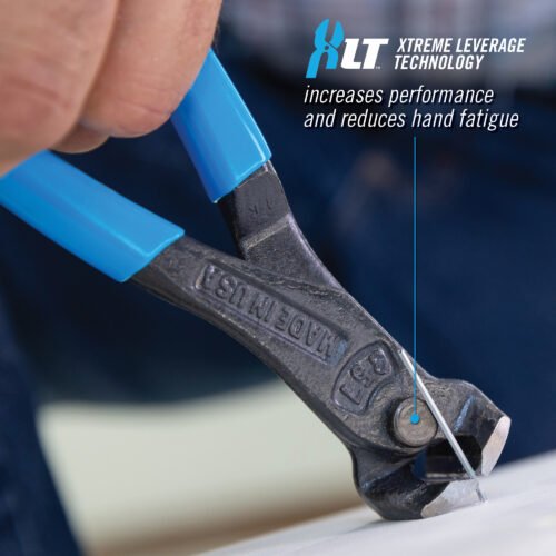 Channellock End Cutting Pliers 357 — wire end cutting flush trimming