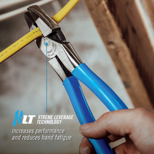 Channellock 9.5" HL Linemens Plier, XLT™, Round Nose 369 — electrical wire twisting cutting gripping