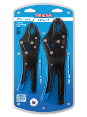 Channellock Locking Plier Set GS-L1 — pipe fitting gripping plumbing assortment