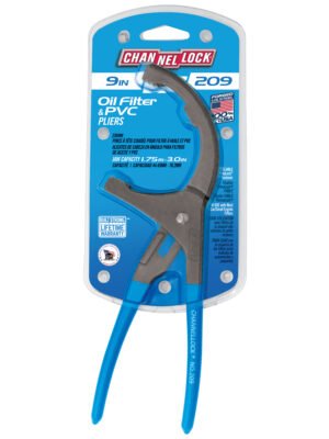 Channellock 9" Oil Filter/PVC Plier 209 — oil filter PVC pipe gripping