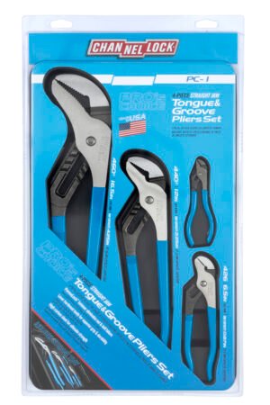 Channellock Pros Choice Pliers Set PC-1 — pipe fitting gripping plumbing assortment