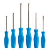 Channellock SD-6H 6pc Standard Screwdriver Set with acetate handles and vapor-blasted tips