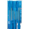 Channellock SD-6H 6pc Standard Screwdriver Set with acetate handles and vapor-blasted tips