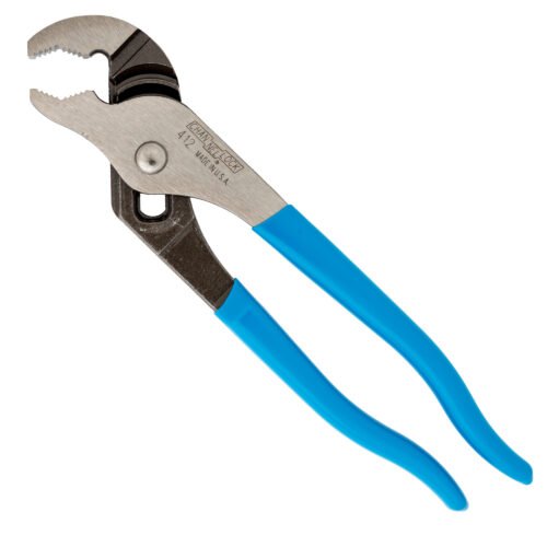 Channellock 6.5" Tongue & Groove, V-Jaw 412 — gripping pipe fittings plumbing repairs