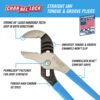 Channellock 10" Tongue & Groove Pliers, Straight Jaw 430 — gripping pipe fittings plumbing repairs