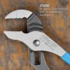 Channellock 10" Tongue & Groove Pliers, Straight Jaw 430 — gripping pipe fittings plumbing repairs