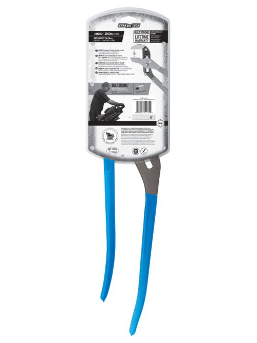 Channellock Tongue and Groove Pliers 480 — gripping pipe fittings plumbing repairs