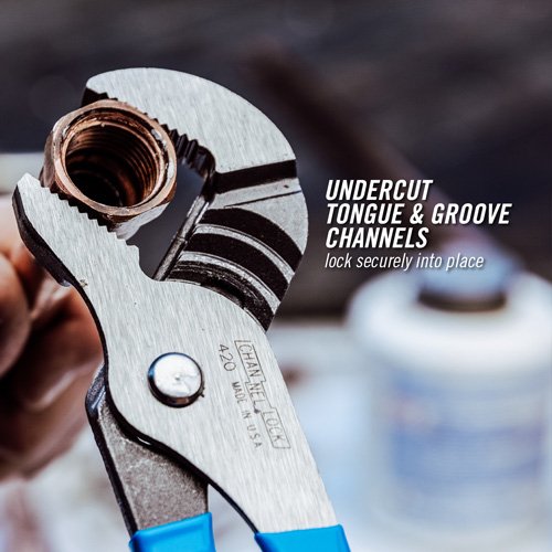 Channellock Tongue and Groove Pliers GS-3 — gripping pipe fittings plumbing repairs