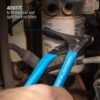 Channellock 2012 12-inch Oil Filter/PVC Angled Head Pliers — tongue & groove inuse