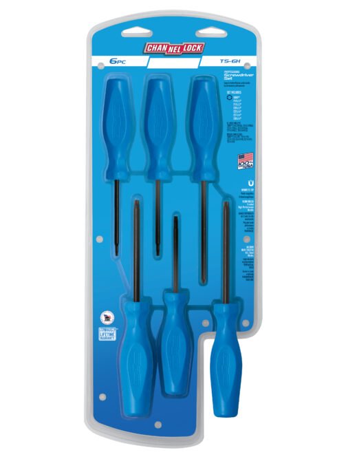 Channellock TORX Driver Set TS-6H — TORX fastener driving precision service
