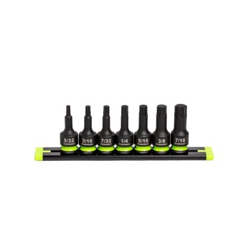 IHBS7S - RPT Impact Hex Driver Set – 7-Pc 3/8’’ Drive Short SAE