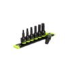 Gripedge IHBM7S RPT Impact Hex Driver Set - 7-Pc 3/8" Drive Short Metric — front profile view