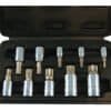 ATD-13782c ATD Tools ATD-13782 - 10 Pc. Triple Square Spline Bit Socket Set