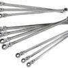 ATD Tools ATD-6510 10-Pc. Metric Ratcheting Flex Head Wrench Set — 10–19mm full view