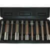 ATD Tools ATD-13781 10 Pc. Extra Long Triple Square Spline Bit Socket Set — with case view