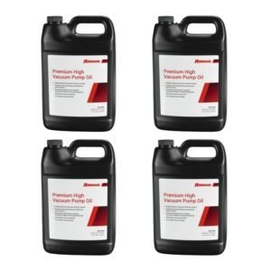 Robinair 13204 Premium High Vacuum Pump Oil, Gallon Bottle (case of 4)