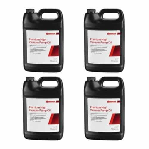 Robinair 13204 Premium High Vacuum Pump Oil, Gallon Bottle (case of 4)